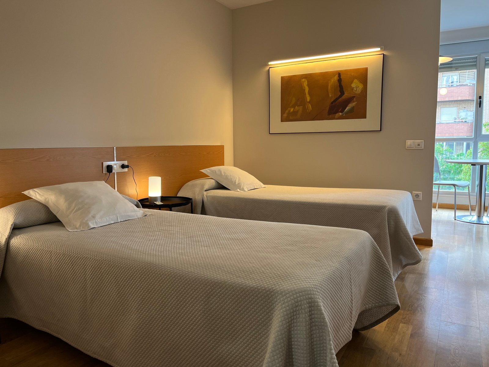 Apartamento doble - cocina y zona comedor